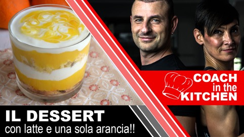 Dessert all' Arancia per sportivi